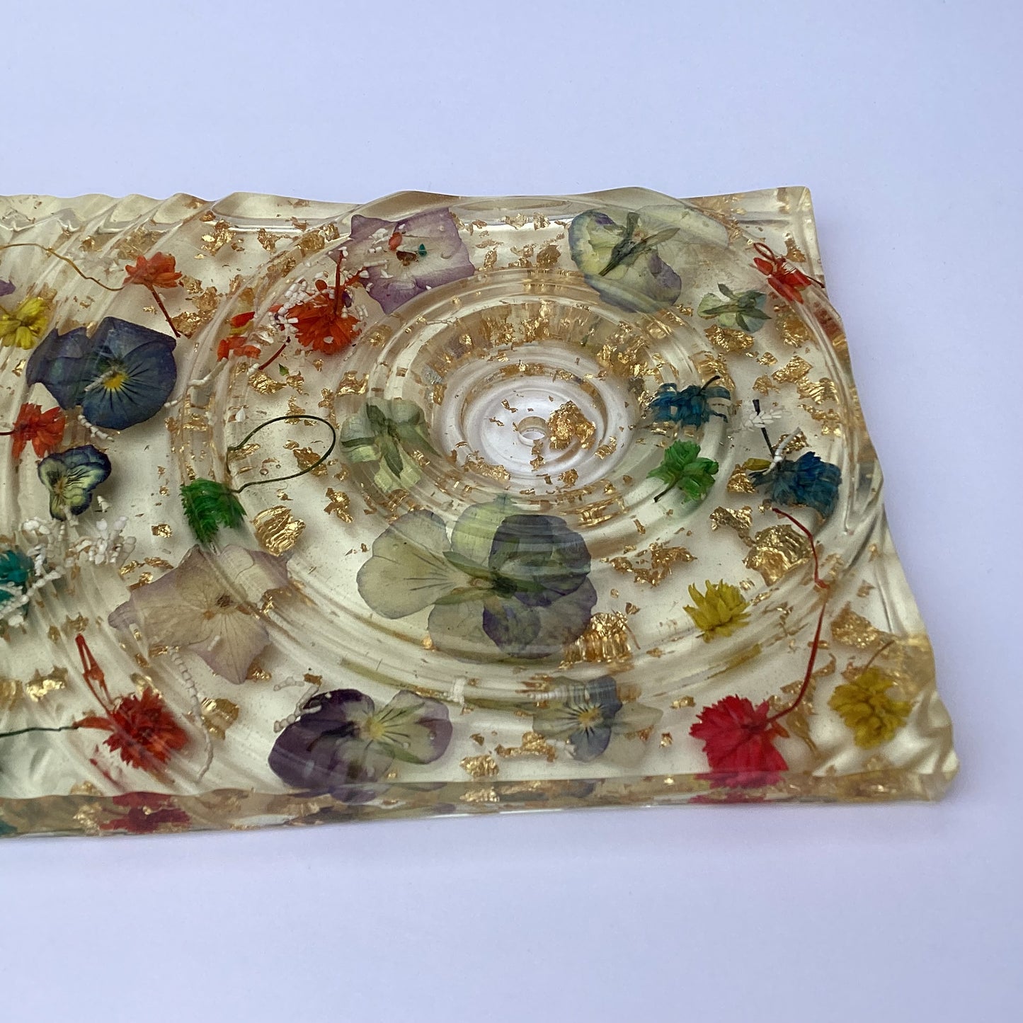 Propagation Station made with real dried flowers or crystals