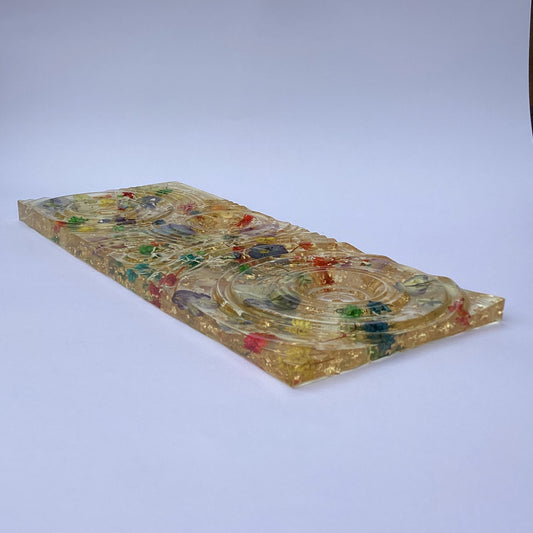 Propagation Station made with real dried flowers or crystals