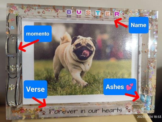 Pet Memorial Photo frame
